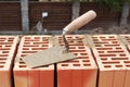 Building trowel Royalty Free Stock Photo
