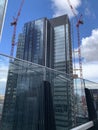 Building under construction seen from 120 Fenchurch Street a popular attraction in London in 2023