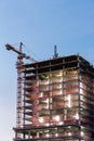 Building under construction on Royalty Free Stock Photo