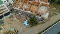 Building Under Construction Slupsk Budynek Budowa Aerial View Poland