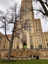 The building of the University of Pittsburgh, which was founded
