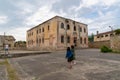 Building used as reform scholl cocuk islahevi in Sinop Fortress Prison Royalty Free Stock Photo