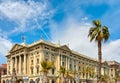 Building of Valencia City Hall in the evening, Spain. Royalty Free Stock Photo