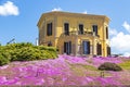 Building of Villa Mosca in Alghero old town, Sardinia, Italy Royalty Free Stock Photo