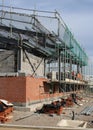 Building the walls for a new community hall