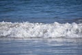 Building wave from the Pacific along the Southern California coast, 3. Royalty Free Stock Photo