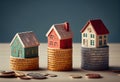 Building Wealth with Miniature Houses on Coins - Generative AI