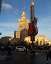 This building, which is the symbol of Warsaw, is in a very beautiful location and is located in the heart of the city