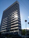 Building on Wilshire Royalty Free Stock Photo