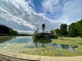 Atlas Fountain at Castle Howard, North Yorkshire, UK Royalty Free Stock Photo