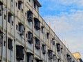 This building is 50years old but you know old is gold Royalty Free Stock Photo