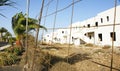 Buildings abandoned by the brick crisis, Lanzarote Royalty Free Stock Photo