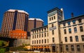 Buildings along the canal in Richmond, Virginia.