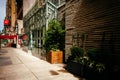 Buildings along 29th Street in Manhattan, New York. Royalty Free Stock Photo