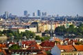 Buildings along the Vltava river, Prague