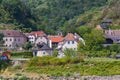 Buildings along the Wachau Valley, Austria Royalty Free Stock Photo