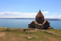 The buildings of the ancient monastery of Sevanavank near Lake Sevan in Armenia Royalty Free Stock Photo