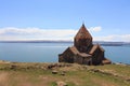 The buildings of the ancient monastery of Sevanavank near Lake Sevan in Armenia Royalty Free Stock Photo