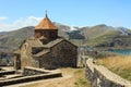 The buildings of the ancient monastery of Sevanavank near Lake Sevan in Armenia Royalty Free Stock Photo