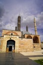 Buildings around the Selimiye Mosque, built by Mimar Sinan in 1575, Arasta Bazaar entrance, september 16 2023 Turkey Edirne Royalty Free Stock Photo