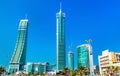 Buildings in Bahrain Financial Harbour, Manama