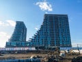 Buildings on Belgrade Waterfront, a new city center