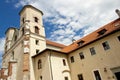 Buildings of Benedictine monastery - Tyniec Royalty Free Stock Photo