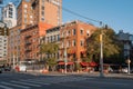 Buildings on the Bowery, a street and neighbourhood in Lower Manhattan in New York City, USA