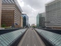 Buildings in Brussels, the capital of Belgium