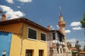 Buildings in Buldan Town, Denizli, Turkiye Royalty Free Stock Photo
