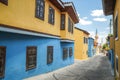 Buildings in Buldan Town, Denizli, Turkiye Royalty Free Stock Photo