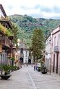 Buildings In Calle Real - Teror,Gran Canaria,Spain Royalty Free Stock Photo