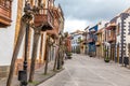 Buildings In Calle Real - Teror,Gran Canaria,Spain Royalty Free Stock Photo