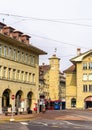 Buildings on Casinoplatz square in Bern