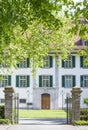 The buildings of the Castle Church in Interlaken