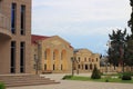 Buildings in the center of Astara city, Azerbaijan