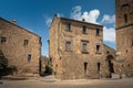 Buildings in Civita di Bagnoregio - ancient italian town. Italy