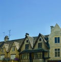 Detail of the roofs Royalty Free Stock Photo