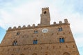 Buildings details, narrow streets of Volterra town Royalty Free Stock Photo