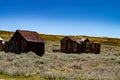 Buildings At The Famous Gold Mining Ghost Town, Bodie , California Royalty Free Stock Photo