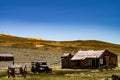 Buildings At The Famous Gold Mining Ghost Town, Bodie , California Royalty Free Stock Photo