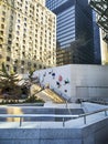 Buildings in the financial district in downtown Toronto, Canada Royalty Free Stock Photo