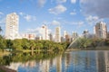 Buildings in Goiania Royalty Free Stock Photo