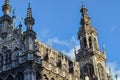 Grand Place of Brussels in Belgium Royalty Free Stock Photo