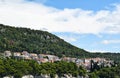 Buildings at hillside in Split city, Croatia Royalty Free Stock Photo