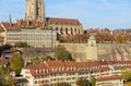 Buildings in the historic part of the city of Bern