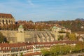 Buildings in the historic part of the city of Bern