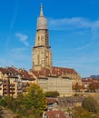 Buildings in the historic part of the city of Bern