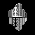 Buildings icon and office icon set