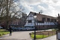 Buildings inside the grounds of Winchester Cathedral in Winchester, Hampshire, UK Royalty Free Stock Photo